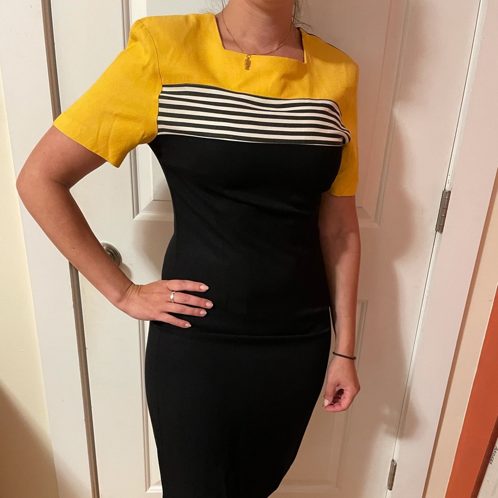 Vintage Betsy’s Things striped dress size 4/6